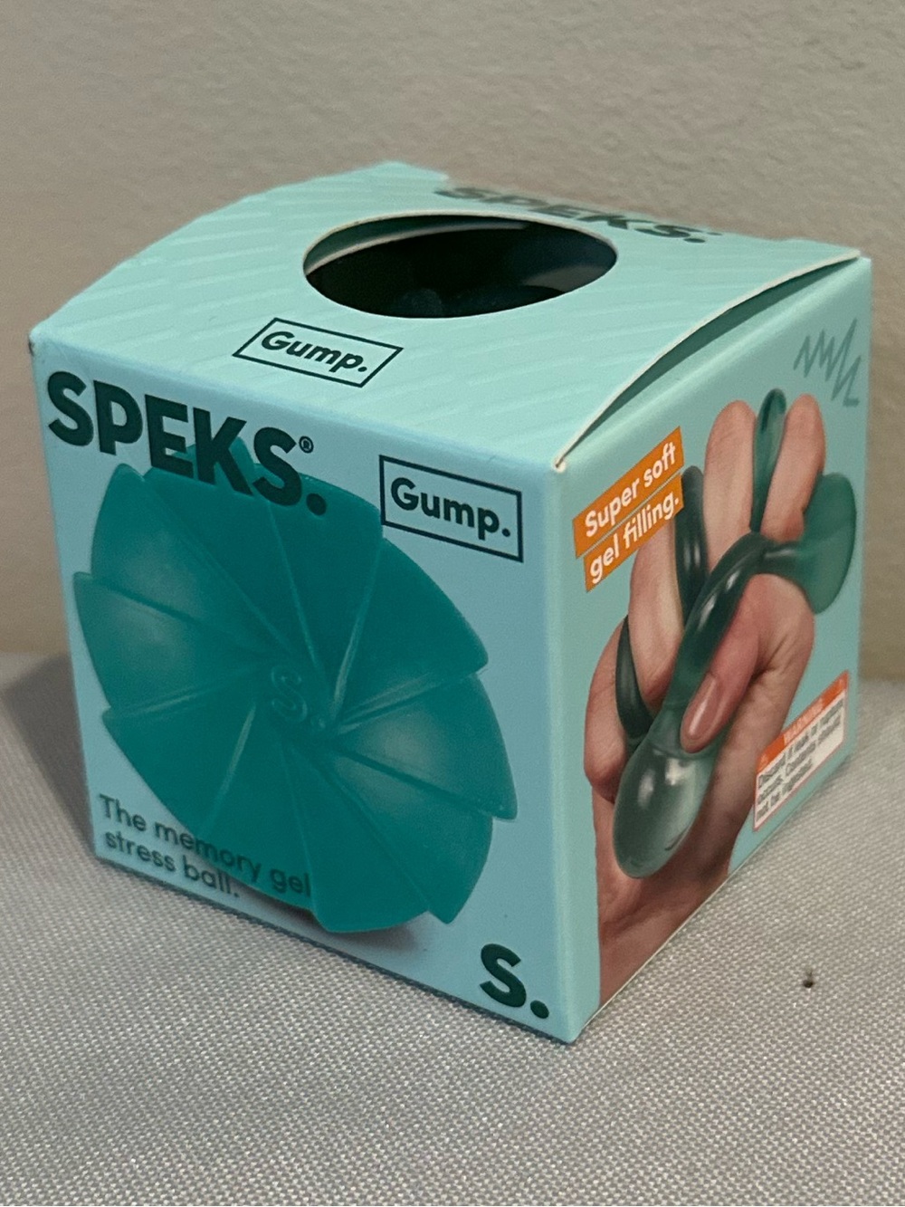 SPEKS Memory Gel Stress Ball (Gump) - color Edge NWT